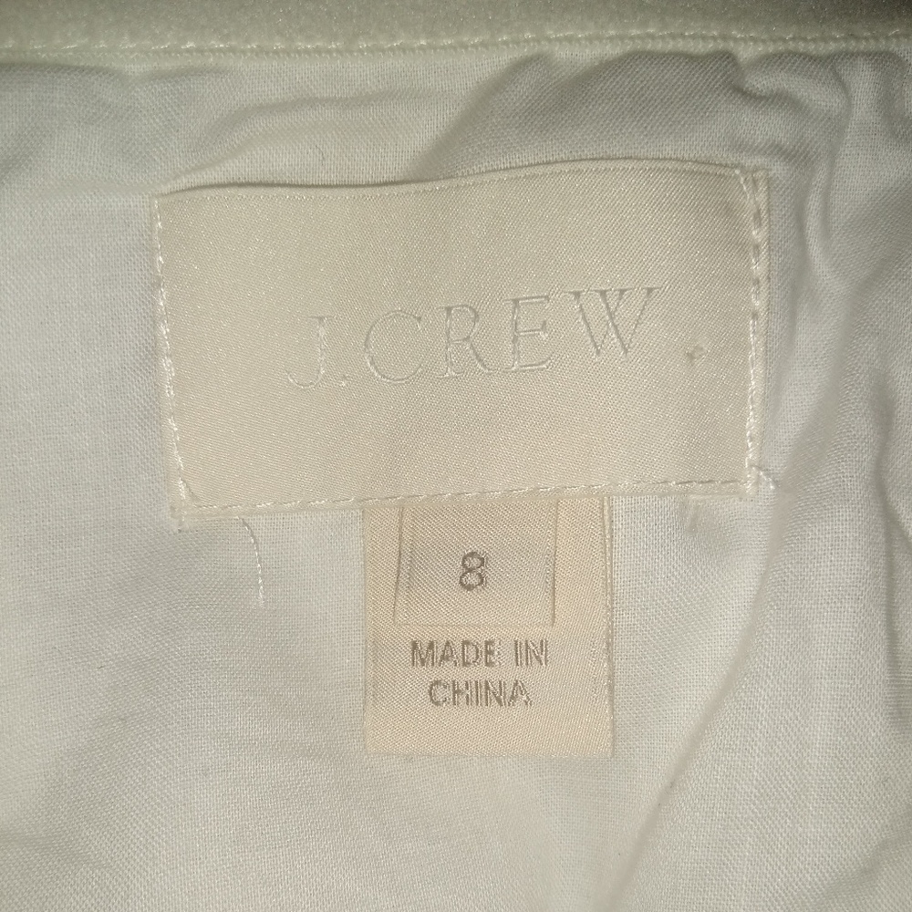 J Crew Strapless Dress